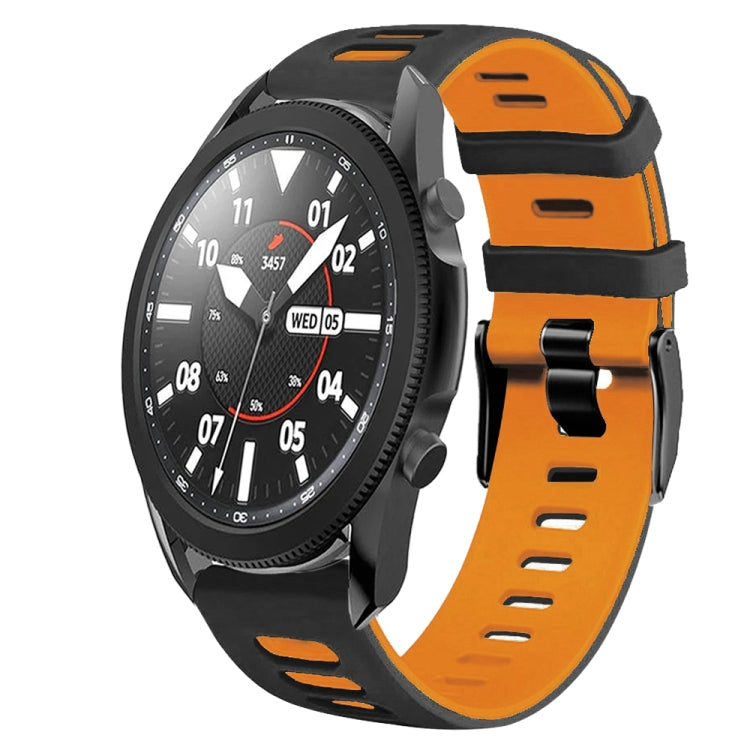 Bracelet de montre bicolore en silicone de 20 mm, pour Samsung Galaxy Watch 5 Pro 45mm, pour Samsung Galaxy Watch 4 40mm