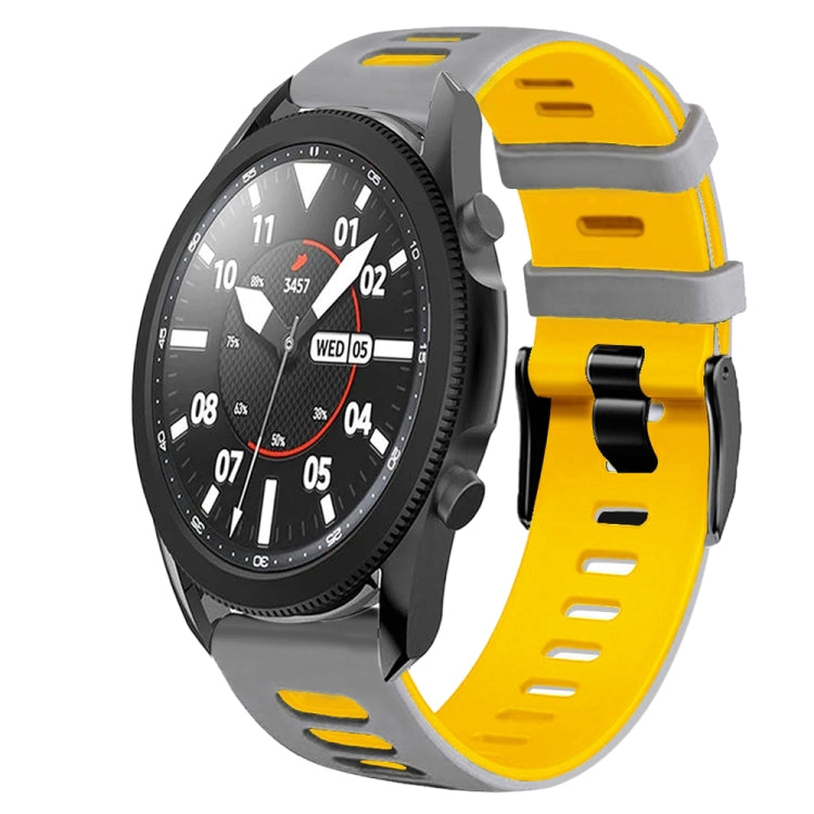 Bracelet de montre bicolore en silicone de 20 mm, pour Samsung Galaxy Watch 5 Pro 45mm, pour Samsung Galaxy Watch 4 40mm