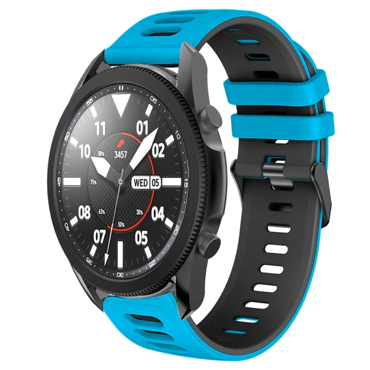 Bracelet de montre bicolore en silicone de 20 mm, pour Samsung Galaxy Watch 5 Pro 45mm, pour Samsung Galaxy Watch 4 40mm