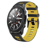 Bracelet de montre bicolore en silicone de 20 mm, pour Samsung Galaxy Watch 5 Pro 45mm, pour Samsung Galaxy Watch 4 40mm