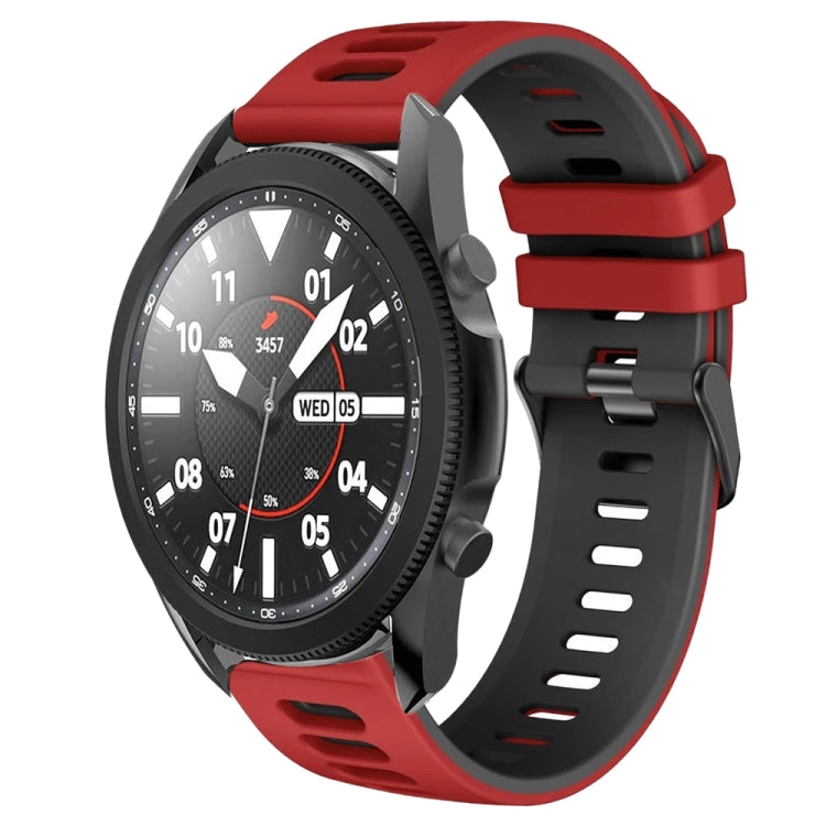 Bracelet de montre bicolore en silicone de 20 mm, pour Samsung Galaxy Watch 5 Pro 45mm, pour Samsung Galaxy Watch 4 40mm