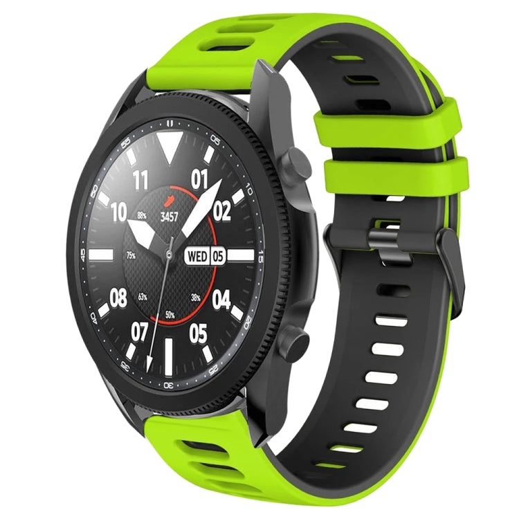 Bracelet de montre bicolore en silicone de 20 mm, pour Samsung Galaxy Watch 5 Pro 45mm, pour Samsung Galaxy Watch 4 40mm