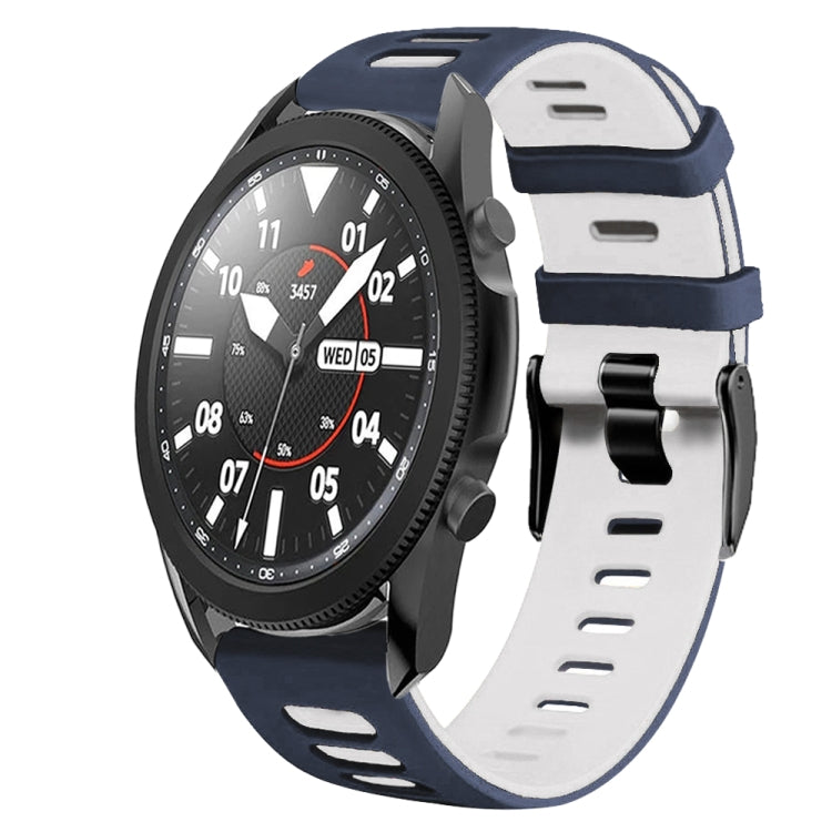 Bracelet de montre bicolore en silicone de 20 mm, pour Samsung Galaxy Watch 5 Pro 45mm, pour Samsung Galaxy Watch 4 40mm
