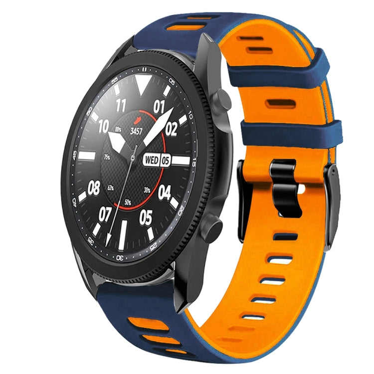 Bracelet de montre bicolore en silicone de 20 mm, pour Samsung Galaxy Watch 5 Pro 45mm, pour Samsung Galaxy Watch 4 40mm