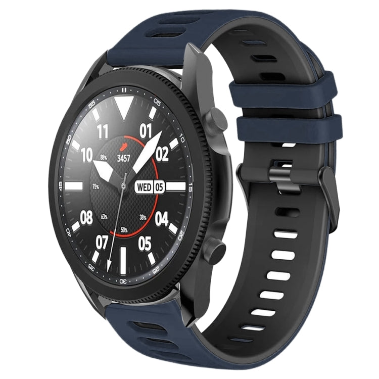 Bracelet de montre bicolore en silicone de 20 mm, pour Samsung Galaxy Watch 5 Pro 45mm, pour Samsung Galaxy Watch 4 40mm