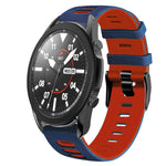 Bracelet de montre bicolore en silicone de 20 mm, pour Samsung Galaxy Watch 5 Pro 45mm, pour Samsung Galaxy Watch 4 40mm