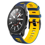 Bracelet de montre bicolore en silicone de 20 mm, pour Samsung Galaxy Watch 5 Pro 45mm, pour Samsung Galaxy Watch 4 40mm