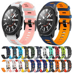 Bracelet de montre bicolore en silicone de 20 mm, pour Samsung Galaxy Watch 5 Pro 45mm, pour Samsung Galaxy Watch 4 40mm
