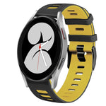 Bracelet de montre bicolore en silicone de 20 mm, pour Samsung Galaxy Watch 5 Pro 45mm, pour Samsung Galaxy Watch 4 40mm