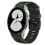 Bracelet de montre bicolore en silicone de 20 mm, pour Samsung Galaxy Watch 5 Pro 45mm, pour Samsung Galaxy Watch 4 40mm