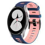 Bracelet de montre bicolore en silicone de 20 mm, pour Samsung Galaxy Watch 5 Pro 45mm, pour Samsung Galaxy Watch 4 40mm