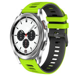 Bracelet de montre en silicone bicolore de 20 mm, pour Samsung Galaxy Watch 4 Classic 42 mm, pour Samsung Galaxy Watch Active 2