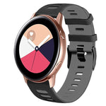 Bracelet de montre en silicone bicolore de 20 mm, pour Samsung Galaxy Watch 4 Classic 42 mm, pour Samsung Galaxy Watch Active 2