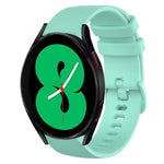 Bracelet de montre en silicone à carreaux de 20 mm, pour Samsung Galaxy Watch4 44 mm, pour Samsung Galaxy Watch4 Classic 46 mm, pour Samsung Galaxy Watch4 Classic 42 mm, pour Samsung Galaxy Watch Active 2