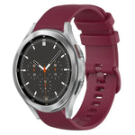 Bracelet de montre en silicone à carreaux de 20 mm, pour Samsung Galaxy Watch4 44 mm, pour Samsung Galaxy Watch4 Classic 46 mm, pour Samsung Galaxy Watch4 Classic 42 mm, pour Samsung Galaxy Watch Active 2