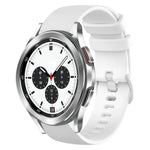 Bracelet de montre en silicone à carreaux de 20 mm, pour Samsung Galaxy Watch4 44 mm, pour Samsung Galaxy Watch4 Classic 46 mm, pour Samsung Galaxy Watch4 Classic 42 mm, pour Samsung Galaxy Watch Active 2
