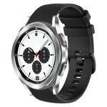 Bracelet de montre en silicone à carreaux de 20 mm, pour Samsung Galaxy Watch4 44 mm, pour Samsung Galaxy Watch4 Classic 46 mm, pour Samsung Galaxy Watch4 Classic 42 mm, pour Samsung Galaxy Watch Active 2