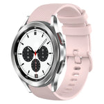 Bracelet de montre en silicone à carreaux de 20 mm, pour Samsung Galaxy Watch4 44 mm, pour Samsung Galaxy Watch4 Classic 46 mm, pour Samsung Galaxy Watch4 Classic 42 mm, pour Samsung Galaxy Watch Active 2
