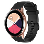Bracelet de montre en silicone à carreaux de 20 mm, pour Samsung Galaxy Watch4 44 mm, pour Samsung Galaxy Watch4 Classic 46 mm, pour Samsung Galaxy Watch4 Classic 42 mm, pour Samsung Galaxy Watch Active 2