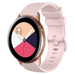 Bracelet de montre en silicone à carreaux de 20 mm, pour Samsung Galaxy Watch4 44 mm, pour Samsung Galaxy Watch4 Classic 46 mm, pour Samsung Galaxy Watch4 Classic 42 mm, pour Samsung Galaxy Watch Active 2