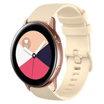 Bracelet de montre en silicone à carreaux de 20 mm, pour Samsung Galaxy Watch4 44 mm, pour Samsung Galaxy Watch4 Classic 46 mm, pour Samsung Galaxy Watch4 Classic 42 mm, pour Samsung Galaxy Watch Active 2