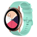 Bracelet de montre en silicone à carreaux de 20 mm, pour Samsung Galaxy Watch4 44 mm, pour Samsung Galaxy Watch4 Classic 46 mm, pour Samsung Galaxy Watch4 Classic 42 mm, pour Samsung Galaxy Watch Active 2