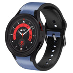 Bracelet de montre en cuir adhésif en silicone 20 mm, pour Samsung Galaxy Watch 5 40mm, pour Samsung Galaxy Watch 5 44mm, pour Samsung Galaxy Watch 5 Pro 45mm, pour Samsung Galaxy Watch 4 40mm, pour Samsung Galaxy Watch 4 44mm
