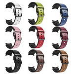 Bracelet de montre en cuir adhésif en silicone 20 mm, pour Samsung Galaxy Watch 5 40mm, pour Samsung Galaxy Watch 5 44mm, pour Samsung Galaxy Watch 5 Pro 45mm, pour Samsung Galaxy Watch 4 40mm, pour Samsung Galaxy Watch 4 44mm