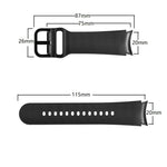 Bracelet de montre en cuir adhésif en silicone 20 mm, pour Samsung Galaxy Watch 5 40mm, pour Samsung Galaxy Watch 5 44mm, pour Samsung Galaxy Watch 5 Pro 45mm, pour Samsung Galaxy Watch 4 40mm, pour Samsung Galaxy Watch 4 44mm
