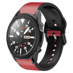 Bracelet de montre en cuir adhésif en silicone 20 mm, pour Samsung Galaxy Watch 5 40mm, pour Samsung Galaxy Watch 5 44mm, pour Samsung Galaxy Watch 5 Pro 45mm, pour Samsung Galaxy Watch 4 40mm, pour Samsung Galaxy Watch 4 44mm