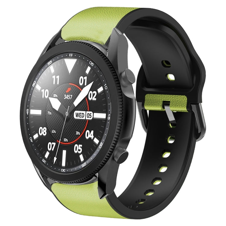 Bracelet de montre en cuir adhésif en silicone 20 mm, pour Samsung Galaxy Watch 5 40mm, pour Samsung Galaxy Watch 5 44mm, pour Samsung Galaxy Watch 5 Pro 45mm, pour Samsung Galaxy Watch 4 40mm, pour Samsung Galaxy Watch 4 44mm