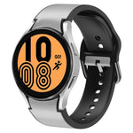 Bracelet de montre en cuir adhésif en silicone 20 mm, pour Samsung Galaxy Watch 5 40mm, pour Samsung Galaxy Watch 5 44mm, pour Samsung Galaxy Watch 5 Pro 45mm, pour Samsung Galaxy Watch 4 40mm, pour Samsung Galaxy Watch 4 44mm
