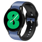 Bracelet de montre en cuir adhésif en silicone 20 mm, pour Samsung Galaxy Watch 5 40mm, pour Samsung Galaxy Watch 5 44mm, pour Samsung Galaxy Watch 5 Pro 45mm, pour Samsung Galaxy Watch 4 40mm, pour Samsung Galaxy Watch 4 44mm