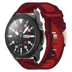 Bracelet de montre tissé en nylon 20 mm, pour Samsung Galaxy Watch5 40mm, pour Samsung Galaxy Watch5 44mm, pour Samsung Galaxy Watch5 Pro 45mm, pour Samsung Galaxy Watch4 40mm, pour Samsung Galaxy Watch4 44mm, pour Samsung Galaxy Watch4 Classic 46mm