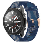 Bracelet de montre tissé en nylon 20 mm, pour Samsung Galaxy Watch5 40mm, pour Samsung Galaxy Watch5 44mm, pour Samsung Galaxy Watch5 Pro 45mm, pour Samsung Galaxy Watch4 40mm, pour Samsung Galaxy Watch4 44mm, pour Samsung Galaxy Watch4 Classic 46mm