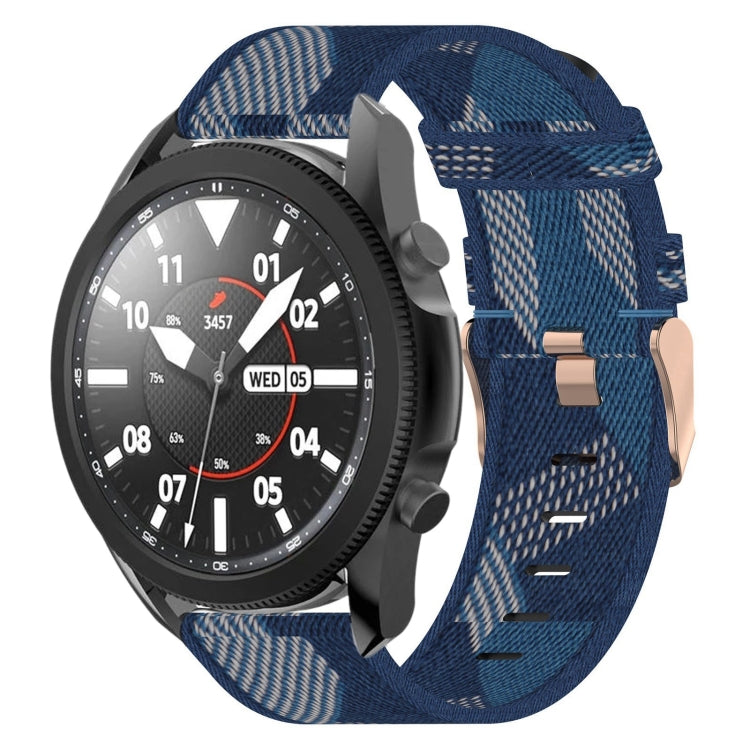 Bracelet de montre tissé en nylon 20 mm, pour Samsung Galaxy Watch5 40mm, pour Samsung Galaxy Watch5 44mm, pour Samsung Galaxy Watch5 Pro 45mm, pour Samsung Galaxy Watch4 40mm, pour Samsung Galaxy Watch4 44mm, pour Samsung Galaxy Watch4 Classic 46mm
