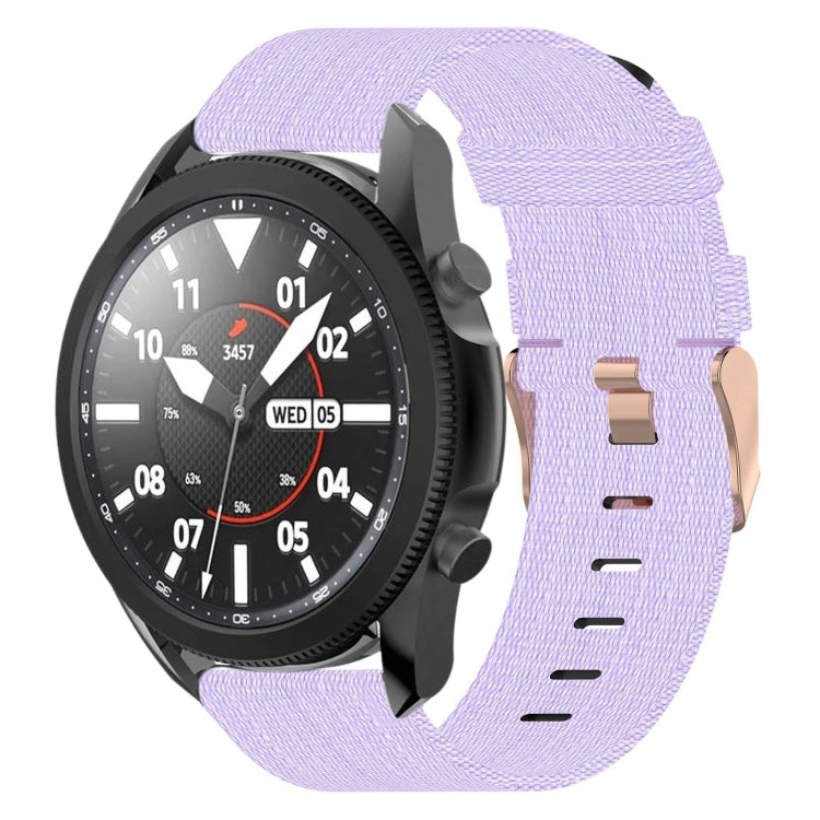 Bracelet de montre tissé en nylon 20 mm, pour Samsung Galaxy Watch5 40mm, pour Samsung Galaxy Watch5 44mm, pour Samsung Galaxy Watch5 Pro 45mm, pour Samsung Galaxy Watch4 40mm, pour Samsung Galaxy Watch4 44mm, pour Samsung Galaxy Watch4 Classic 46mm
