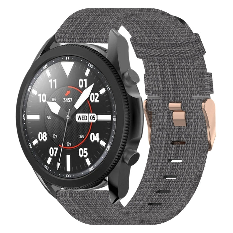 Bracelet de montre tissé en nylon 20 mm, pour Samsung Galaxy Watch5 40mm, pour Samsung Galaxy Watch5 44mm, pour Samsung Galaxy Watch5 Pro 45mm, pour Samsung Galaxy Watch4 40mm, pour Samsung Galaxy Watch4 44mm, pour Samsung Galaxy Watch4 Classic 46mm