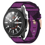 Bracelet de montre tissé en nylon 20 mm, pour Samsung Galaxy Watch5 40mm, pour Samsung Galaxy Watch5 44mm, pour Samsung Galaxy Watch5 Pro 45mm, pour Samsung Galaxy Watch4 40mm, pour Samsung Galaxy Watch4 44mm, pour Samsung Galaxy Watch4 Classic 46mm