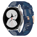 Bracelet de montre tissé en nylon 20 mm, pour Samsung Galaxy Watch5 40mm, pour Samsung Galaxy Watch5 44mm, pour Samsung Galaxy Watch5 Pro 45mm, pour Samsung Galaxy Watch4 40mm, pour Samsung Galaxy Watch4 44mm, pour Samsung Galaxy Watch4 Classic 46mm