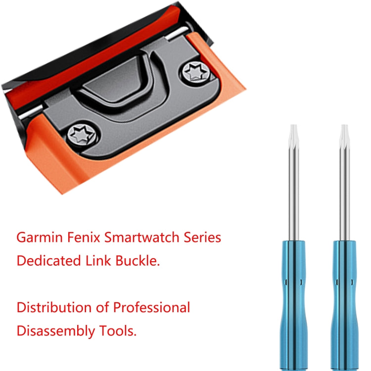 26mm Silicone Sports Two-Color Watch Band, For Garmin Descent MK2, For Garmin Descent MK2i