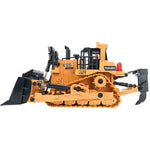 Mofun 1046, véhicule de chantier télécommandé 2,4 GHz à neuf canaux, bulldozer lourd multifonctionnel à chenilles à l'échelle 1:24, modèle 1046