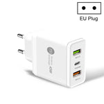 Chargeur rapide multi-ports 45W PD3.0 + 2 x QC3.0 USB, prise EU, prise EU