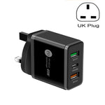 Chargeur rapide multi-ports 45W PD3.0 + 2 x QC3.0 USB, prise UK, prise UK
