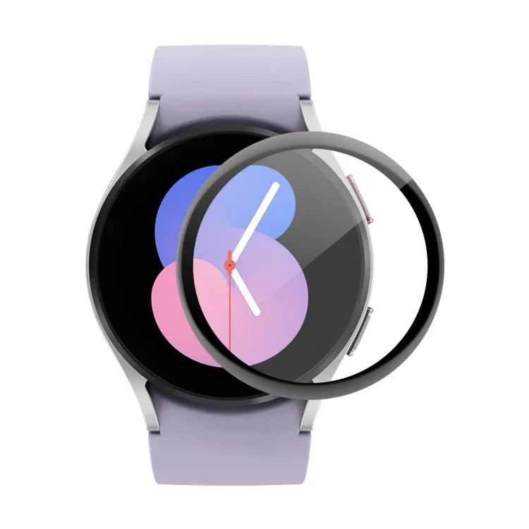 Pour Samsung Galaxy Watch5 40mm Film de protection d'écran ENKAY 3D PC + PMMA HD Couverture complète, 1 pièce, 2 pièces, 5 pièces, 10 pièces