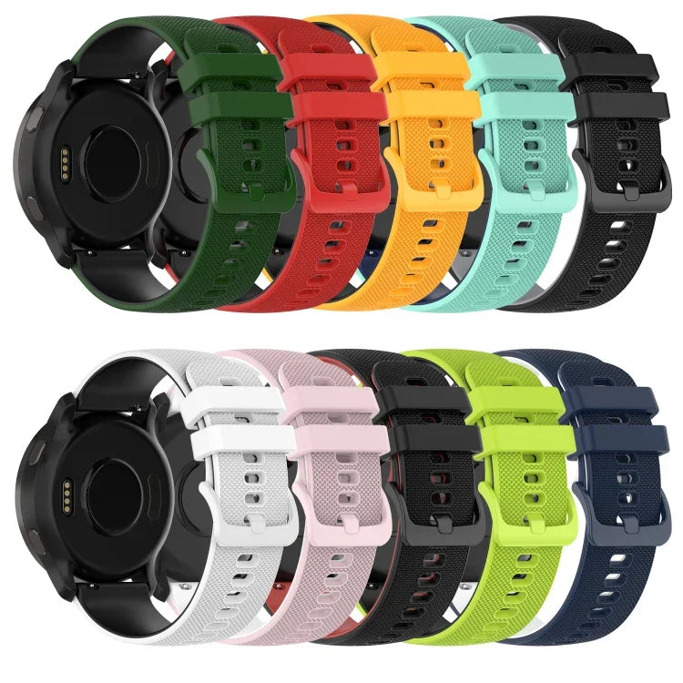 Bracelet de montre en silicone bicolore à carreaux de 22 mm, pour Samsung Galaxy Watch3 45 mm, pour Samsung Galaxy Watch 46 mm, pour Samsung Gear S3 Classic, pour Samsung Gear S3 Frontier