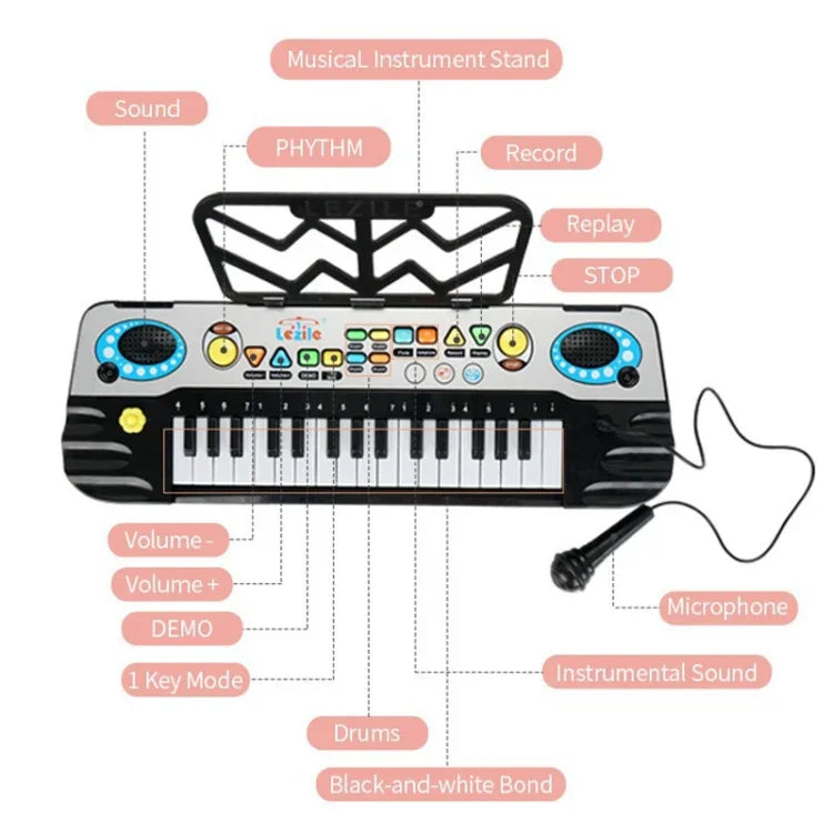 Piano électronique pour enfants MoFun 3202 à 32 touches, 3202