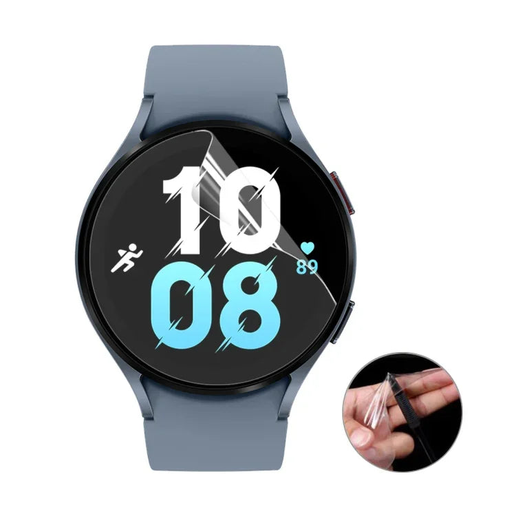 Pour Samsung Galaxy Watch5 44mm ENKAY Hat-Prince Protection d'écran intégrale en film souple TPU, 1 pièce, 2 pièces