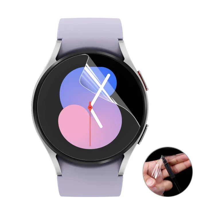 Pour Samsung Galaxy Watch5 40 mm ENKAY Hat-Prince Film Souple TPU Couverture Plein Écran, 1 pièce, 2 pièces