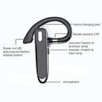 Écouteur professionnel K50 à crochet d'oreille compatible Bluetooth 5.3 avec micro